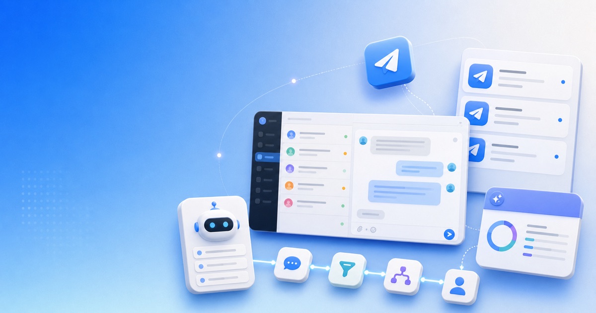 Telegram для бизнеса: поддержка клиентов через мессенджер
